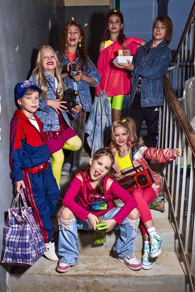 Ученики LUMEN Kids на групповой съёмке